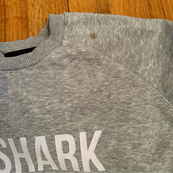 GYMSHARK Men's Gray Sweatshirt Size Large (T) - Picture 3 of 11